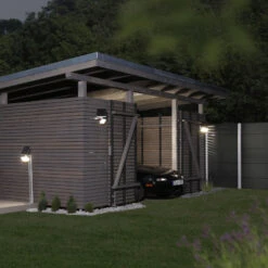 STEINEL XSolar L-S Solar-LED-Außenwandlampe Silber 11 STEINEL XSolar L-S Solar-LED-Außenwandlampe Silber -Lampen Welt 8505638 4