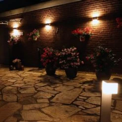 STEINEL L 840 SC Sensor-Außenwandleuchte Anthrazit -Lampen Welt 8505818 8