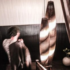 Think Paper Skinny Pendellampe Kartonschirm Ø 29cm -Lampen Welt 8536374 4