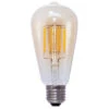 SEGULA LED-Rustikalampe E27 5W 1.900K Gold -Lampen Welt 8536531
