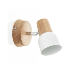 Wandspot Svantje Mit Eichenholz-Details -Lampen Welt 8574316 3