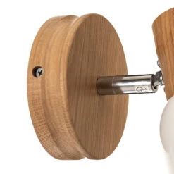 Wandspot Svantje Mit Eichenholz-Details -Lampen Welt 8574316 5
