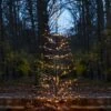 Verschneit Glitzernder LED-Baum Isaac -Lampen Welt 8577272