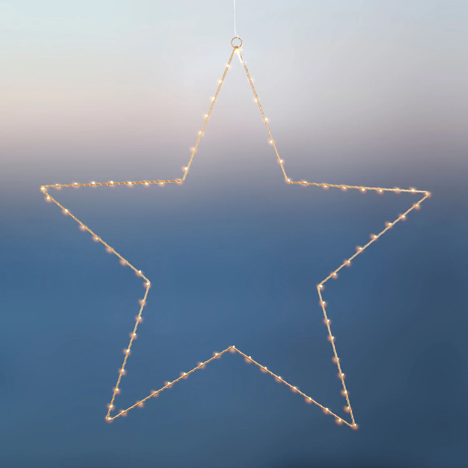 LED-Deko-Stern Liva Star, Gold, Ø 70 Cm 1 LED-Deko-Stern Liva Star, Gold, Ø 70 Cm