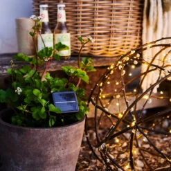 LED-Solarlichterkette Knirke Solar 7,9 M 80 LEDs -Lampen Welt 8577372 3