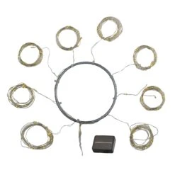 LED-Solarlichterkette Knirke Solar Parasol 8 X 2m