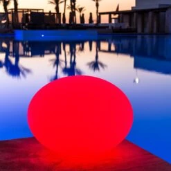 Schwimmfähige LED-Dekoleuchte Flatball L -Lampen Welt 8590013 5
