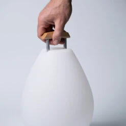 LED-Dekorationsleuchte Vessel 2S Mit Holzgriff 7 LED-Dekorationsleuchte Vessel 2S Mit Holzgriff -Lampen Welt 8590061 2