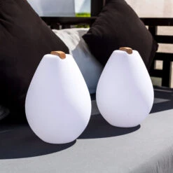 LED-Dekorationsleuchte Vessel 2S Mit Holzgriff 9 LED-Dekorationsleuchte Vessel 2S Mit Holzgriff -Lampen Welt 8590061 4