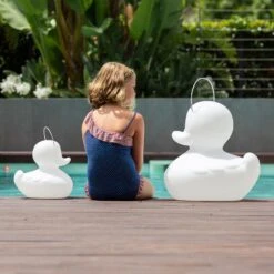 LED-Designleuchte DUCK-DUCK XL Für Außen In Weiß 22 LED-Designleuchte DUCK-DUCK XL Für Außen In Weiß -Lampen Welt 8590067 10