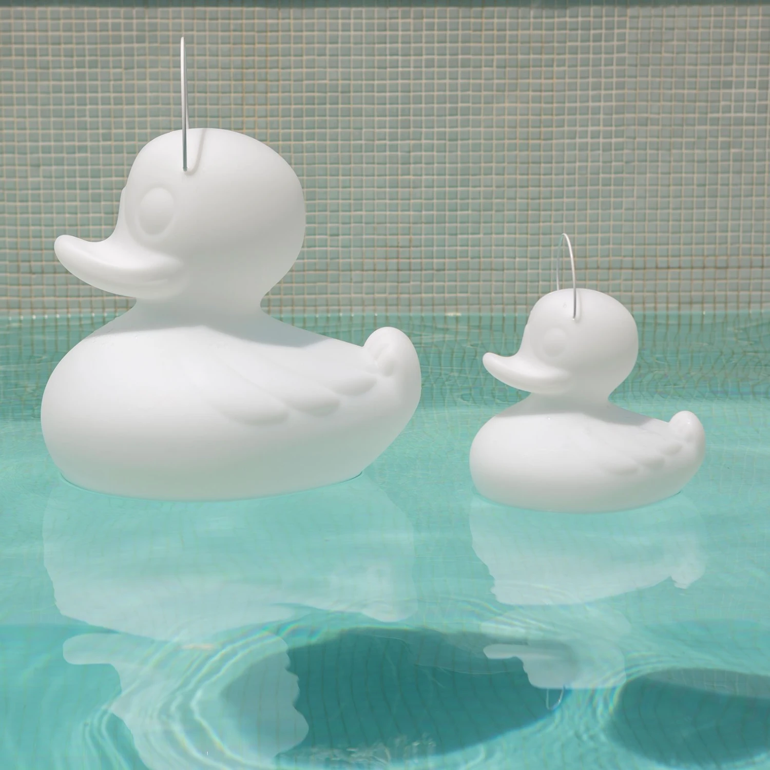 LED-Designleuchte DUCK-DUCK XL Für Außen In Weiß 7 LED-Designleuchte DUCK-DUCK XL Für Außen In Weiß – Bild 7