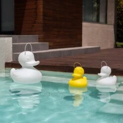 LED-Designleuchte DUCK-DUCK S Für Außen In Weiß -Lampen Welt 8590069 8