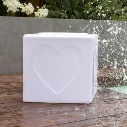 LED-Akkuleuchte The LOVE Lamp, Würfel, RGBW