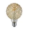 LED-Globelampe E27 4W 2.700K Struktur Amber 18 LED-Globelampe E27 4W 2.700K Struktur Amber -Lampen Welt 9005654
