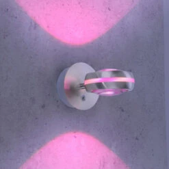 Trio WiZ Vista Smarte LED-Wandleuchte, Nickel Matt 10 Trio WiZ Vista Smarte LED-Wandleuchte, Nickel Matt -Lampen Welt 9005741 2