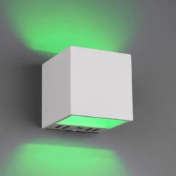 Trio WiZ Figo Smarte LED-Wandleuchte, Weiß Matt -Lampen Welt 9005997 2