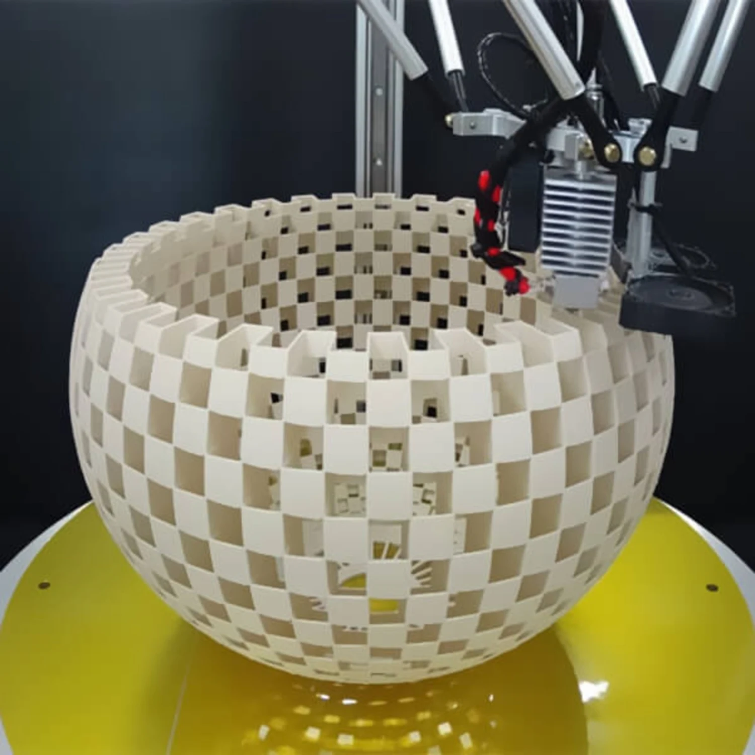 Stehleuchte Flechtwerk, Kugel, Creme-weiß 5 Stehleuchte Flechtwerk, Kugel, Creme-weiß – Bild 5