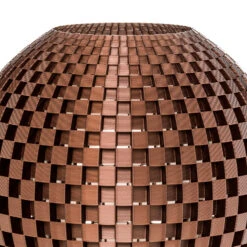 Stehleuchte Flechtwerk, Kugel, Kupfer -Lampen Welt 9039021 5