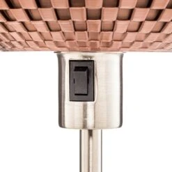 Stehleuchte Flechtwerk, Kugel, Kupfer -Lampen Welt 9039021 6