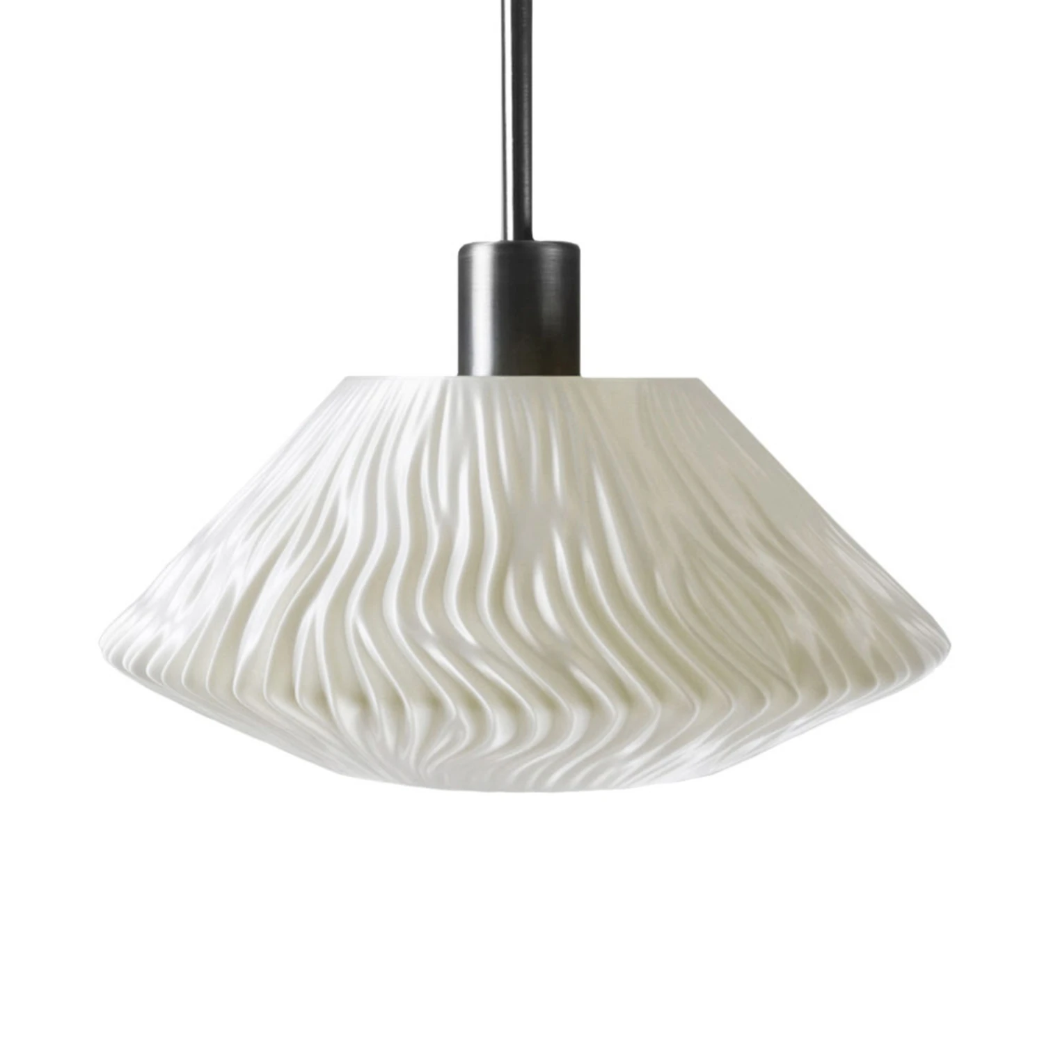 Hängeleuchte Lamell Aus Biomaterial, Ø 30 Cm 1 Hängeleuchte Lamell Aus Biomaterial, Ø 30 Cm