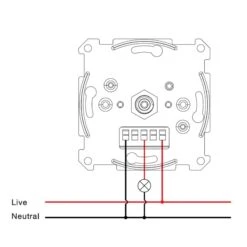 SLC SmartOne AC Wanddimmer 250W ZigBee 10 SLC SmartOne AC Wanddimmer 250W ZigBee -Lampen Welt 9044091 4