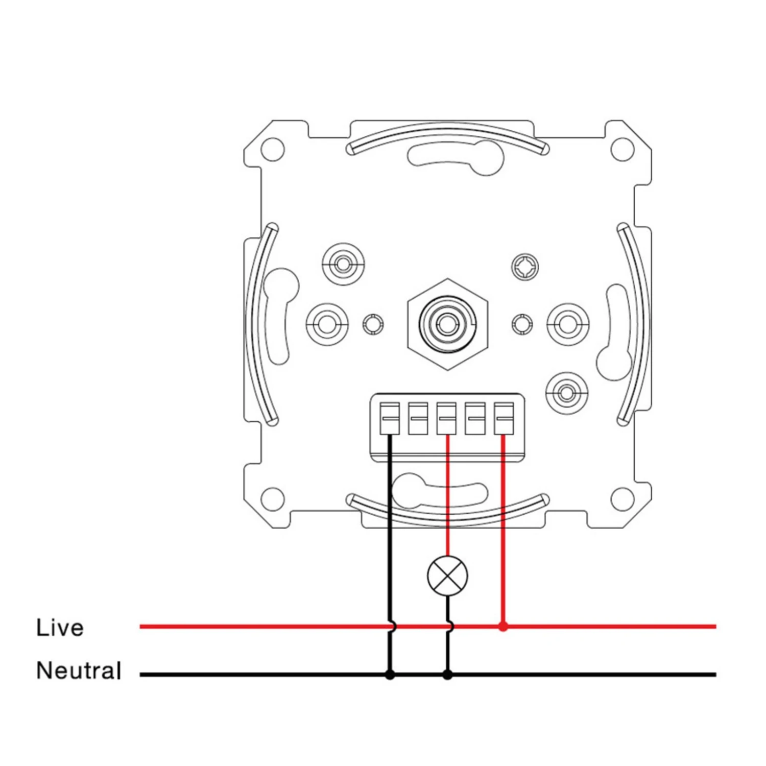 SLC SmartOne AC Wanddimmer 250W ZigBee 5 SLC SmartOne AC Wanddimmer 250W ZigBee – Bild 5