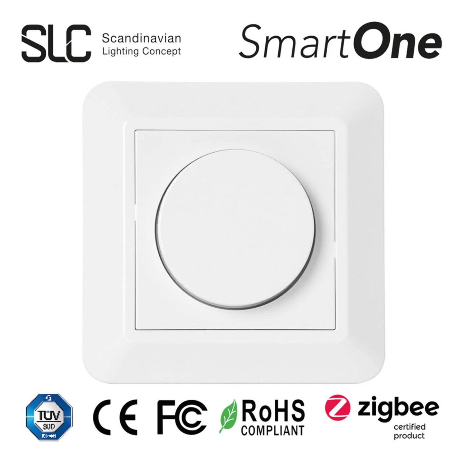 SLC SmartOne AC Wanddimmer 250W ZigBee 1 SLC SmartOne AC Wanddimmer 250W ZigBee