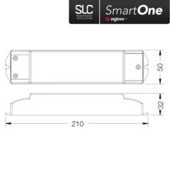 SLC SmartOne Netzteil ZigBee CV 24V 50W PWM Mono 9 SLC SmartOne Netzteil ZigBee CV 24V 50W PWM Mono -Lampen Welt 9044203 3