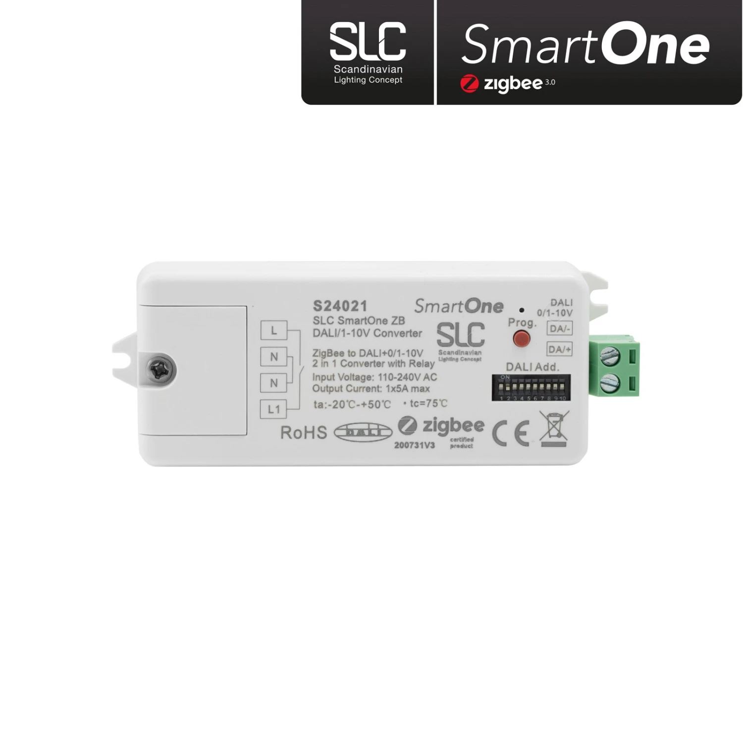SLC SmartOne Signalwandler ZigBee Zu DALI/1-10V 2 SLC SmartOne Signalwandler ZigBee Zu DALI/1-10V – Bild 2