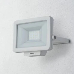 Theben TheLeda B20L LED-Außenstrahler, Weiß