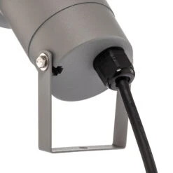 Außenstrahler Tessa Mit Erdspieß, Silber 15 Außenstrahler Tessa Mit Erdspieß, Silber -Lampen Welt 9611031 6