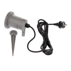 Außenstrahler Tessa Mit Erdspieß, Silber 16 Außenstrahler Tessa Mit Erdspieß, Silber -Lampen Welt 9611031 7