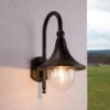 Außenwandleuchte Daphne, Schwarz -Lampen Welt 9611081