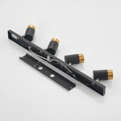 Arcchio Evaro Deckenstrahler, Goldring Vorn, 4-fl. 16 Arcchio Evaro Deckenstrahler, Goldring Vorn, 4-fl. -Lampen Welt 9613119 7