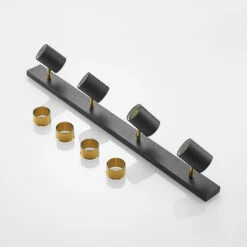 Arcchio Evaro Deckenstrahler, Goldring Vorn, 4-fl. 17 Arcchio Evaro Deckenstrahler, Goldring Vorn, 4-fl. -Lampen Welt 9613119 8