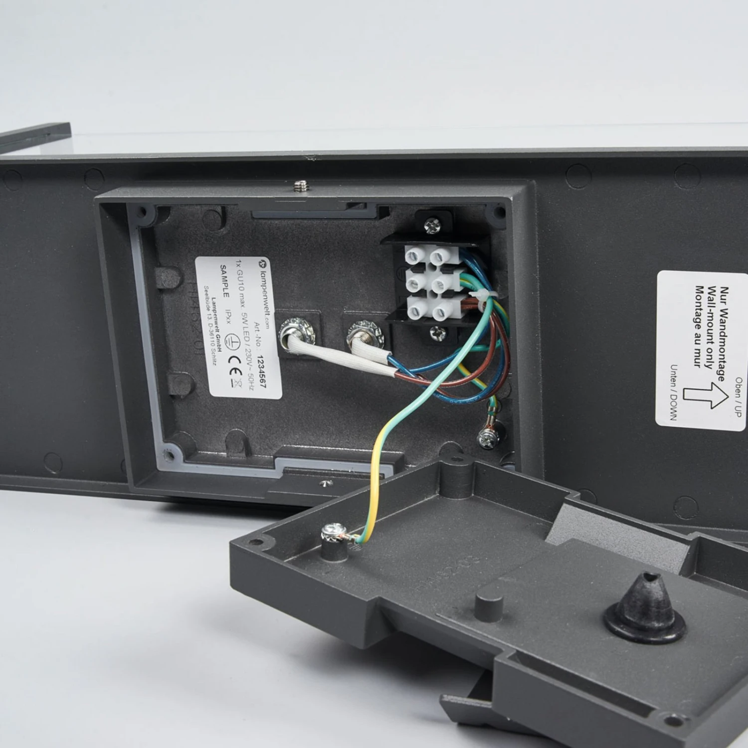 Lucande Gläserne Außenwandlampe Annalea 7 Lucande Gläserne Außenwandlampe Annalea – Bild 7