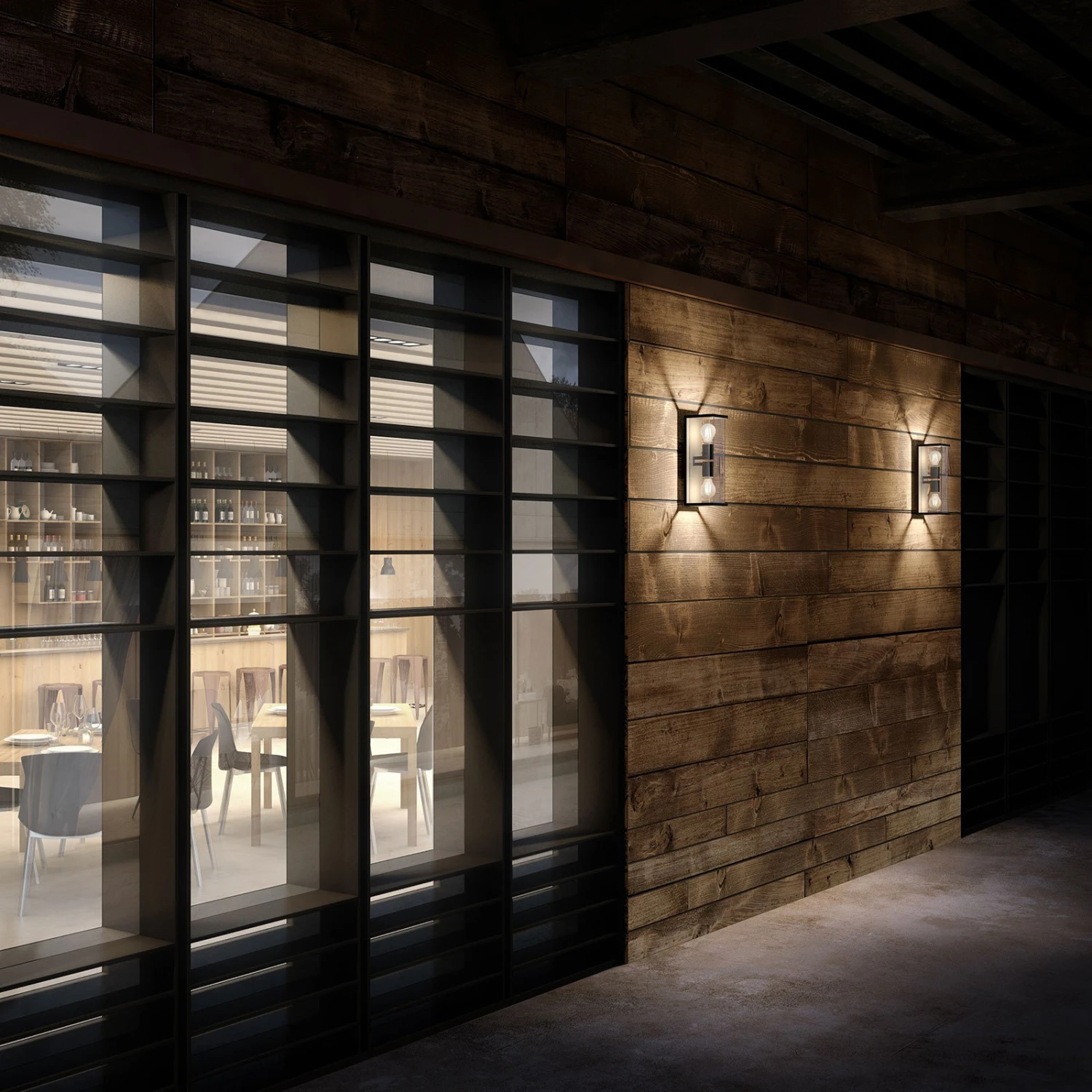 Lucande Gläserne Außenwandlampe Annalea 8 Lucande Gläserne Außenwandlampe Annalea – Bild 8