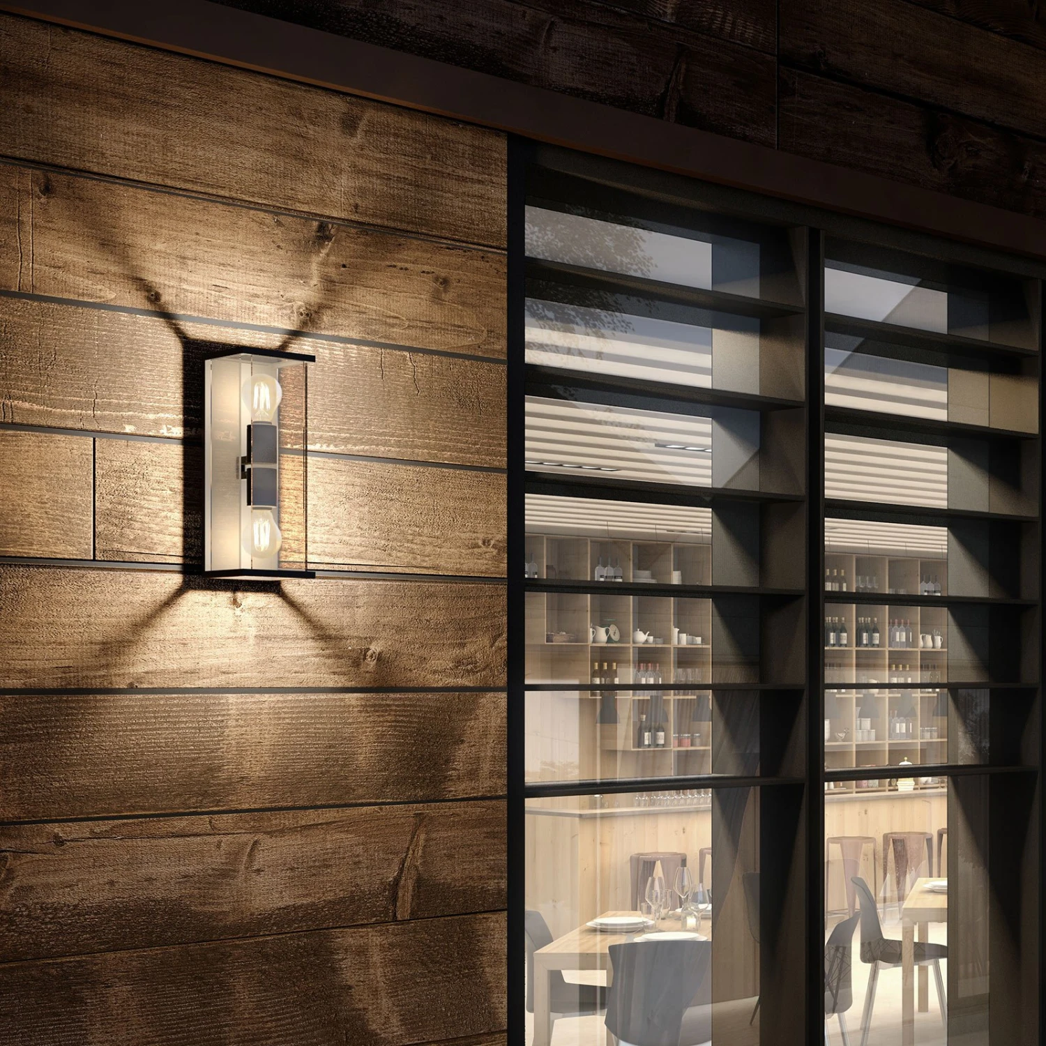 Lucande Gläserne Außenwandlampe Annalea 9 Lucande Gläserne Außenwandlampe Annalea – Bild 9