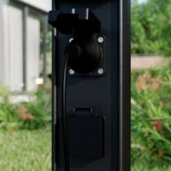 Lucande Corban Sockelleuchte Mit Zwei Steckdosen -Lampen Welt 9616172 4