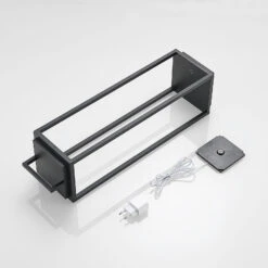 Lucande Elaja LED-Außenlaterne, Akku, USB, Schwarz -Lampen Welt 9616221 8