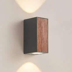 Lucande Cimala LED-Wandlampe Quader, Höhe 14,4cm -Lampen Welt 9616269 4