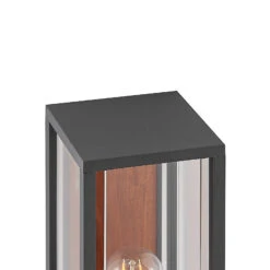 Lucande Elwin Sockelleuchte, Eckig, Alu, 35 Cm -Lampen Welt 9616293 6