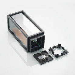 Lucande Elwin Sockelleuchte, Eckig, Alu, 35 Cm -Lampen Welt 9616293 8