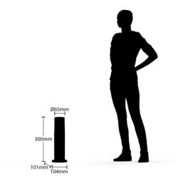 Lucande Obbie Sockelleuchte, Höhe 30 Cm -Lampen Welt 9617101 4