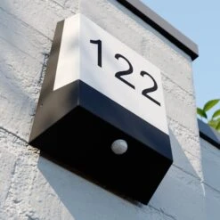 Lucande Kosman LED-Hausnummernleuchte, Sensor 17 Lucande Kosman LED-Hausnummernleuchte, Sensor -Lampen Welt 9617111 8