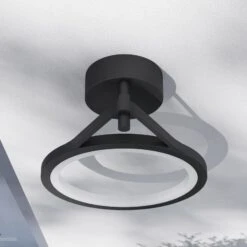 Lucande LED-Außenwandleuchte Mirco, Ringförmig, IP65 -Lampen Welt 9619145 7