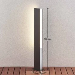 Lucande Aegisa LED-Wegeleuchte, 80 Cm 14 Lucande Aegisa LED-Wegeleuchte, 80 Cm -Lampen Welt 9619184 5