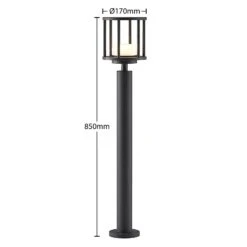 Lucande Berenike Wegeleuchte, Rund, 85 Cm -Lampen Welt 9619333 3