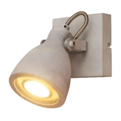 Grauer Spot Kadiga Aus Beton 8 Grauer Spot Kadiga Aus Beton -Lampen Welt 9620675 2