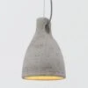 Beton-Pendelleuchte Lenna In Grau -Lampen Welt 9620680